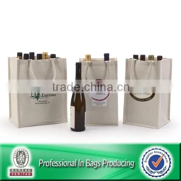Lovely Design for Canvas Cotton Wine Bottle Bags photo-3