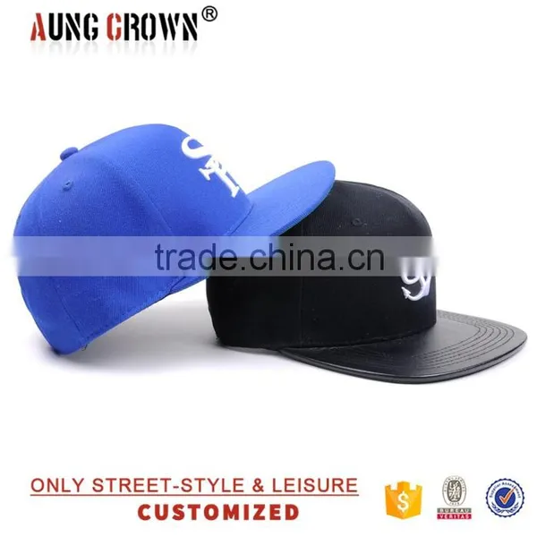 Custom 3D Embroidery Logo Snapback Hats photo-4