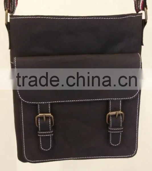 Crazy Horse Cross Body Messenger Bag