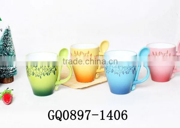 11oz Paint Ceramic Mug Oem for Promotion Gift photo-2