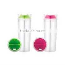 Acrylic Tumblers With Straw