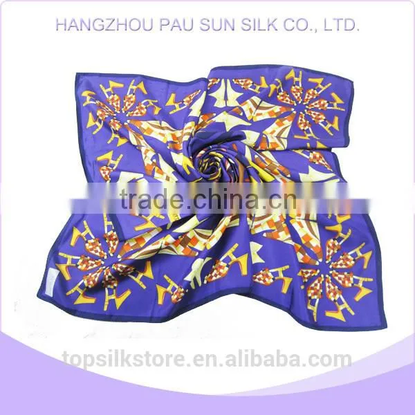 Ladies Silk Neck Scarf Brand Silk Scarf Silk Scarf China