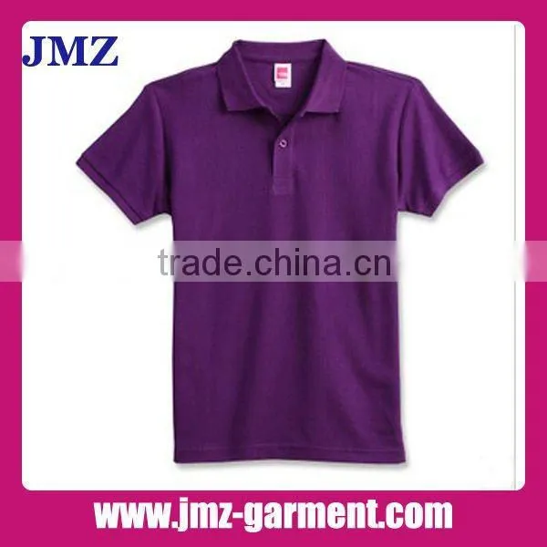 Polyester Cotton Short Sleeve Polo Shirt