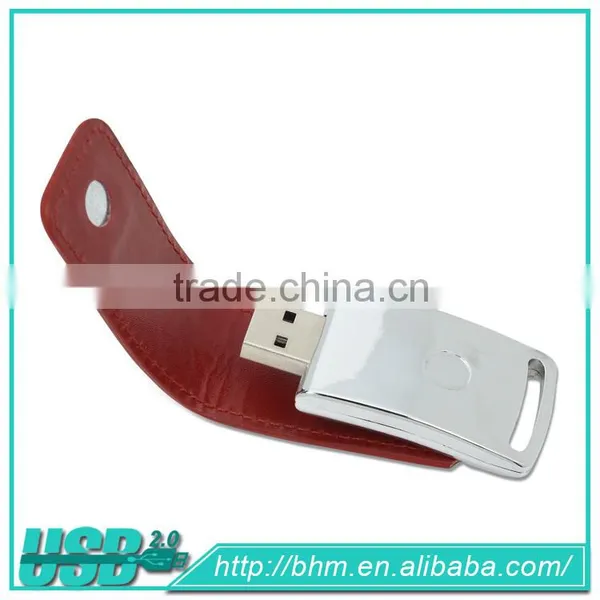 High Quality Cheap Leather Usb Flash Drive, Full Capacity Usb Disk photo-4