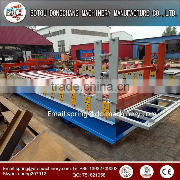Trapezoid Floor Deck Plate Roll Forming Machine photo-4