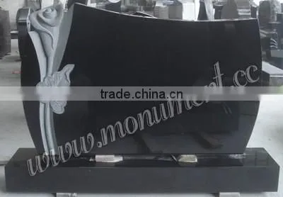Shanxi Black Granite Monuments, China Black Granite Monument photo-3