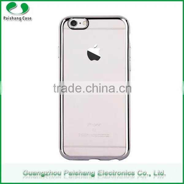 Free Sample Professional Smartphone Case Factory TPU Electroplate for Iphone 6 / 6 Plus Phone Case photo-3