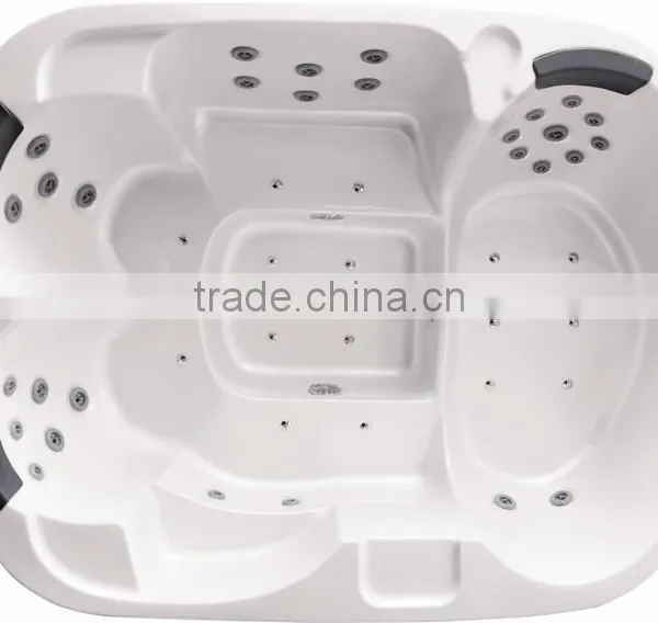 Hot Tub,Spa Hot Tub,Rectangular Hot Tub for 6 Adults Massage photo-2