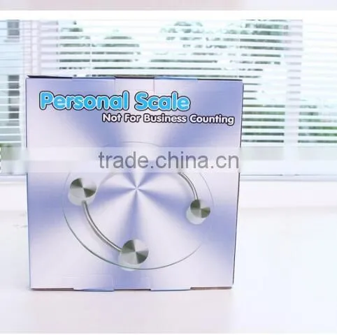Round Shape Electronic Balance Digital Body Fat Weigher / Bathroom Scale / Electronic Body Fat Balance Scale photo-2
