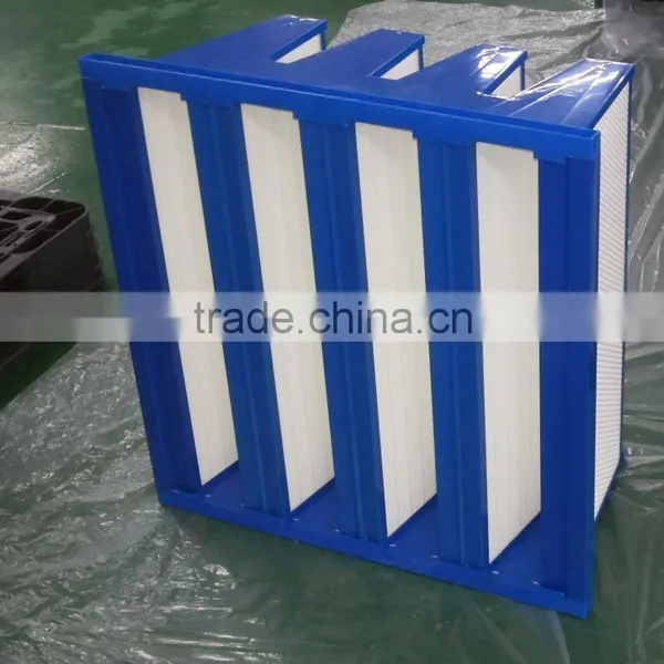 V-bank F9 Medium Air Filter With Plastic Frame photo-2