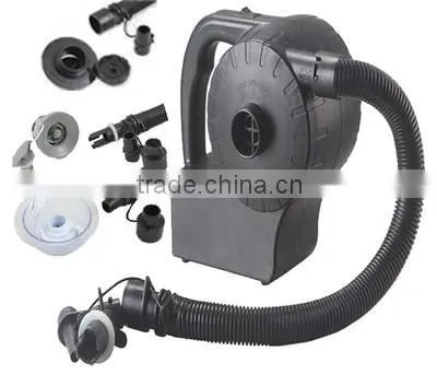 HY-JY-028 150W Portable Electric Air Pump AC 220V/DC 12V Inflator Air Pump photo-3