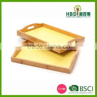 High Quality Bamboo Wholesale Serving Tray photo-2