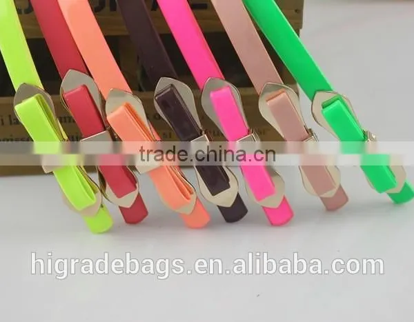 Ladies Fashion Belt Display With so Many Colors photo-2