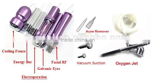 Skin Care 7 in 1 Microdermabrasion Stretch Mark Removal Beauty Machine Professional Microcurrent Beauty Salon Machine photo-5