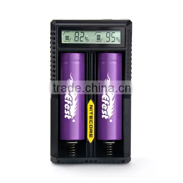 Nitecore UM20 2 Slot LCD Battery Charger 2016 High Quality Nitecore Um20 18650 Li-ion Battery Charger photo-2
