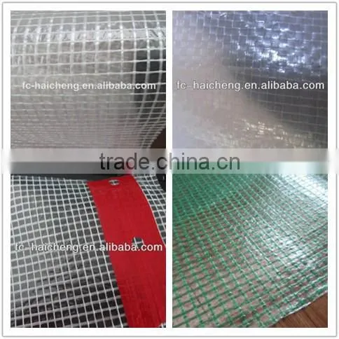 Waterproof Transparent Hdpe Leno Woven Fabric Leno Tarpaulin photo-2