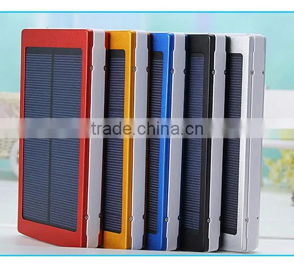 Solar Power Bank 30000mAh Portable Power Banks for Mobile Phone photo-2