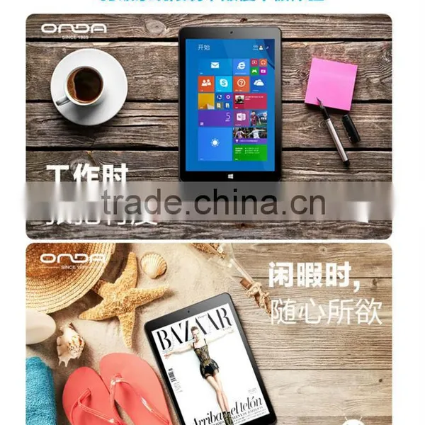 Original ONDA V891W Dual Boot System Tablet PC 8.9 Inch OS WIN 8.1+Android 4.4 Intel Quad Core 1.83Ghz 2+32GB 5.0+2.0MP 4800mAh photo-3