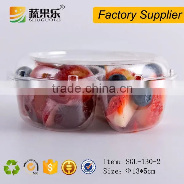 Disposable Fresh Cut Fruit Packing Box Salad Packing Container photo-5