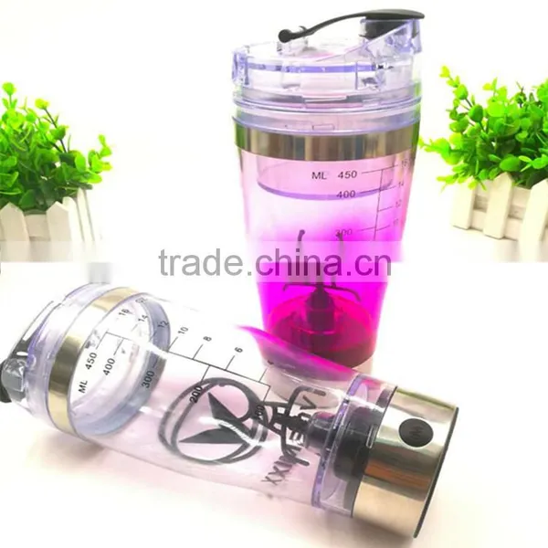 Accept Custom Color USB Rechargeable Tornado Shaker Bottle and Electric Vortex Mixer Bottle Effortlessly Protein Shaker Bottle photo-3