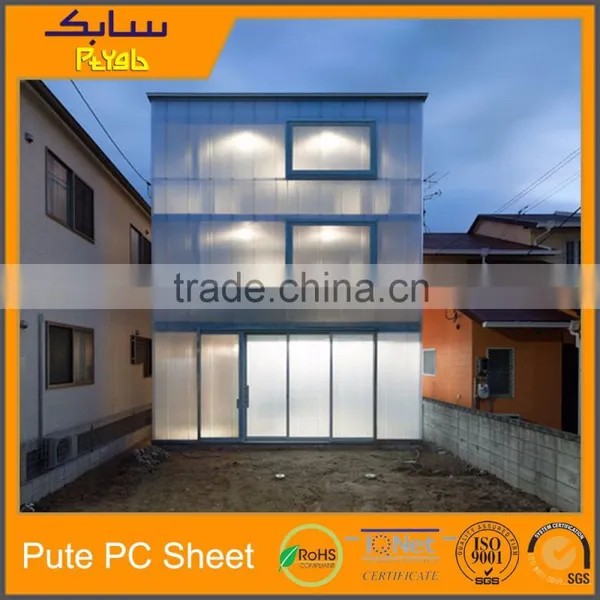 Polycarbonate Hollow Sheet Type Opaque Polycarbonate Sheet