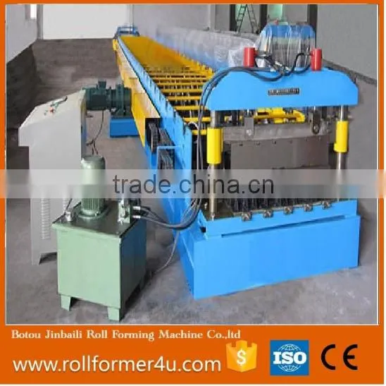 High Performance Floor Deck Plate Cold Roll Forming Machinery photo-3