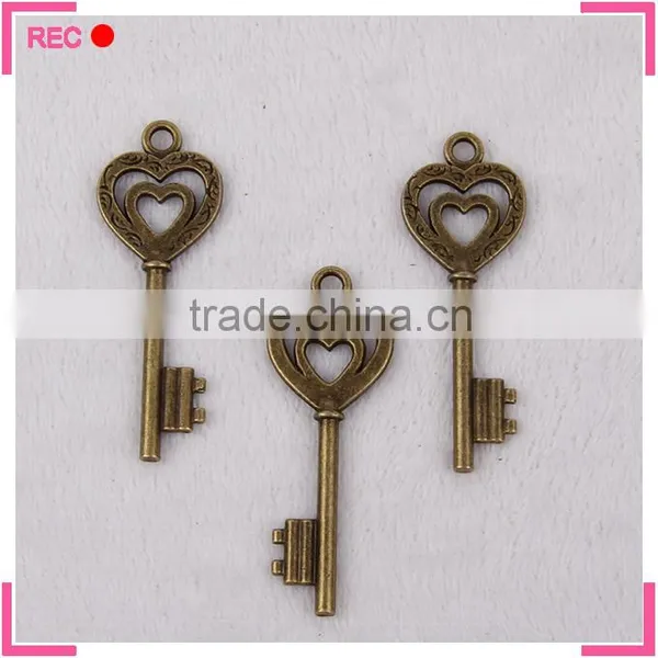 Key Shaped Copper Pendant, Custom Made Key Pendant photo-5