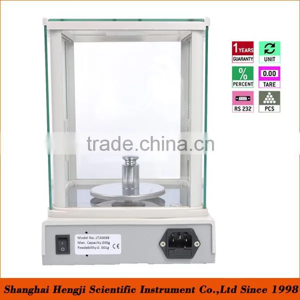 High Quality 0.001g Electronic Analytical Balance With Load Cell Sensor photo-3