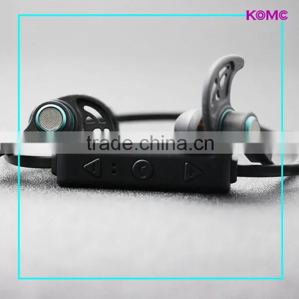 Bluetooth V4.0 Wireless Sweatproof Sports Stereo Headphones Running Jogging Workout Exercise Gym In-ear Earbuds With Mic photo-4
