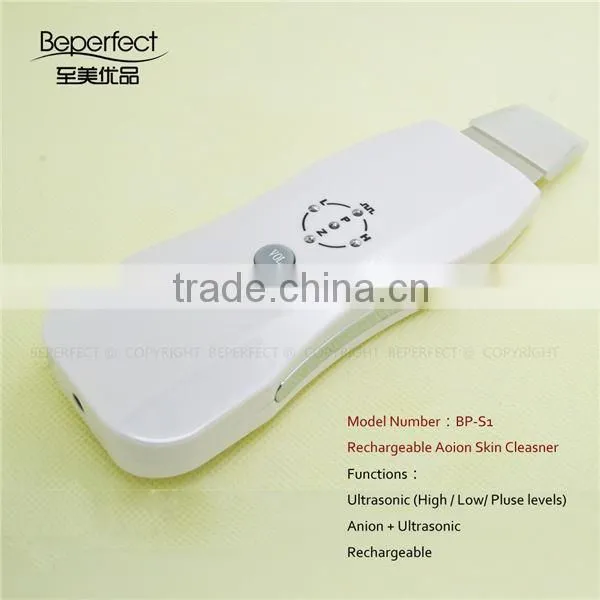 OEM Rechargeable Handheld Exfoliating Brush Skin Scrubber photo-2