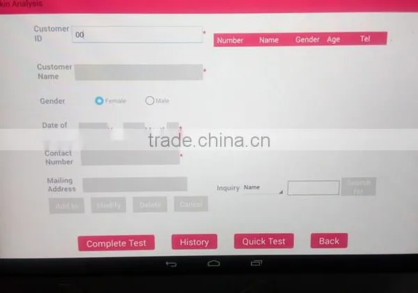 Skin Scanner uv Analysis Machine Factory China POP IPL photo-4