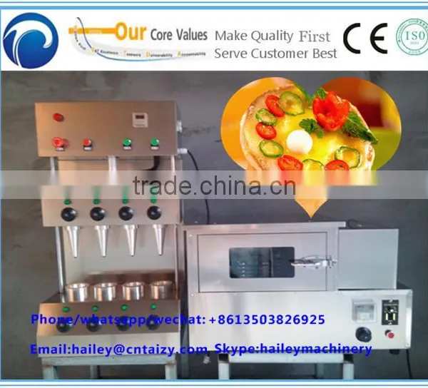Easy Operated Pizza Cone Making Machine