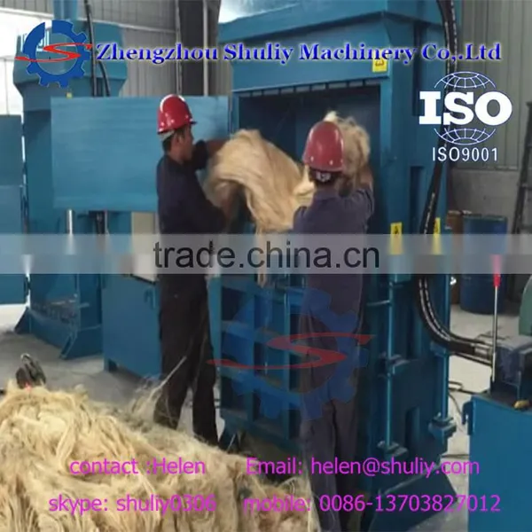 Customized Hydraulic Sisal Fiber Pressing Baler Machine photo-5