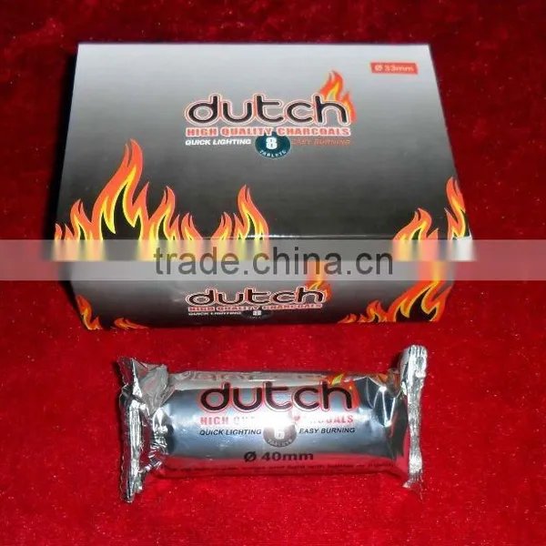 Round Black Shishacharcoal 40mm photo-2
