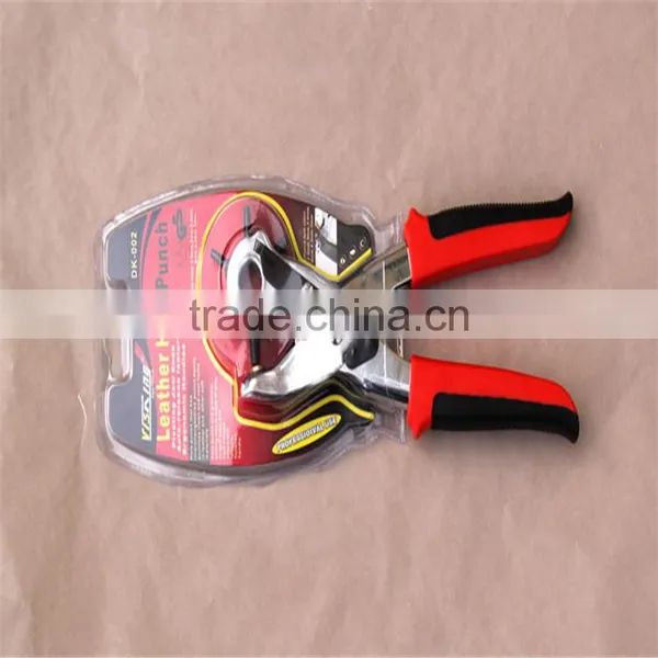 Wholesale 6 Sizes Iron Revolving Leather Hole Punch Hand Pliers for Punching Hole on Leather or Belt photo-6