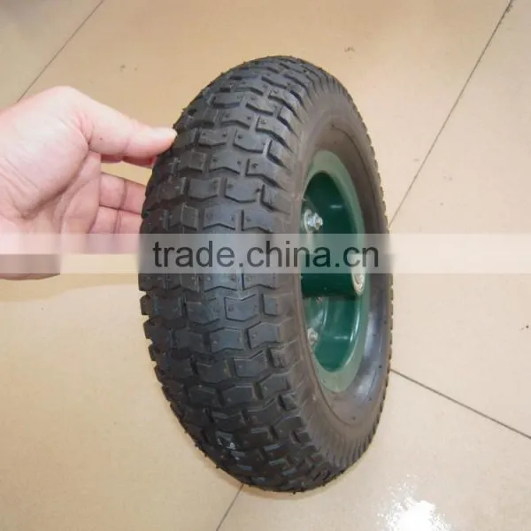 Non-inflatable Wheel 10 Inches Solid Rubber Tyre Tire Tool Cart Solid Wheel photo-4