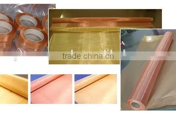 2015 Hot Sale Cooper Mesh/ Copper Wire Mesh/ Brass Wire Mesh photo-3