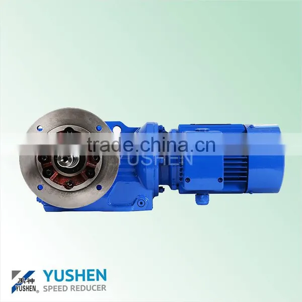 Professional Manufacturer of R Vertical Shaft Flange Mounted Helical Reducer For Valve or Pump Machinery in China photo-3