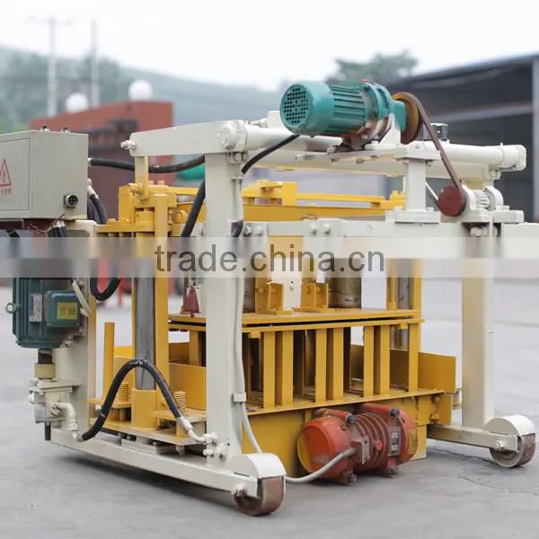 QT40-3A Semi Automatic Hydraulic Brick Machine Price Hollow Block Making Machine photo-3