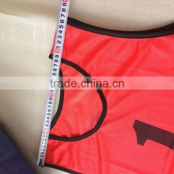 Mesh Scrimmage Team Practice Vests Pinnies Jerseys for Children Youth Sports Basketball, Soccer, Football, Volleyball photo-4