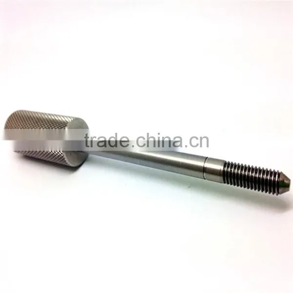 High Precision Cnc Turning Machining SUS Knurled Cam Thread Shaft photo-4