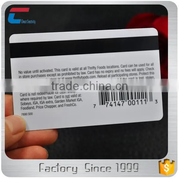 Custom Printing Black Metal Magnetic Stripe Cards photo-2