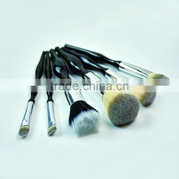 Custom Private Label Oval Makeup Cheek Big Powder Foundation New Design Makeup Brush photo-3