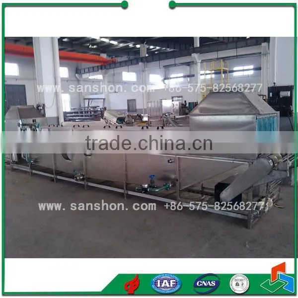 Food Blanching Machine/ Fruit and Vegetable Blancher Busket Blancher photo-2