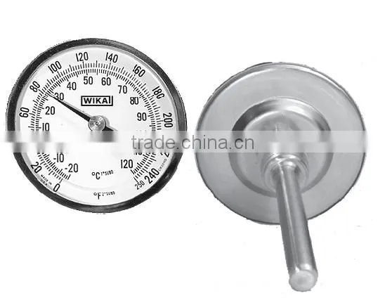 Bimetal Thermometer Stainless Steel Construction Type TI.20 - OEM Industrial Thermometer photo-2