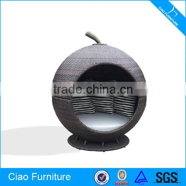 Маленькая веревочная кошачья лежанка для сада Viro Rattan photo-2