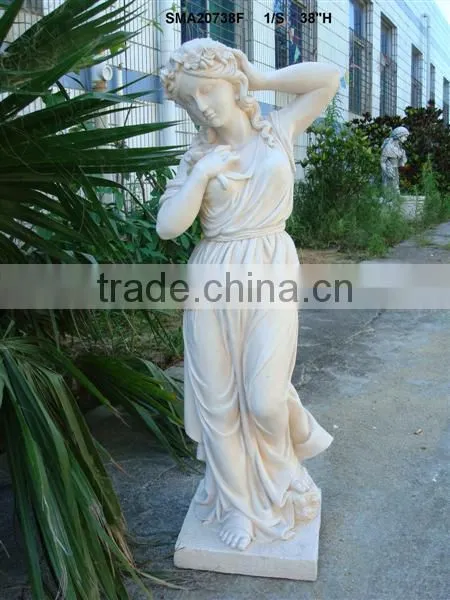 Beatiful Resin Dancing Lady Statue for Garden Decor photo-2