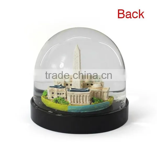 2015 Clear Plastic Craft Snow Globe photo-3