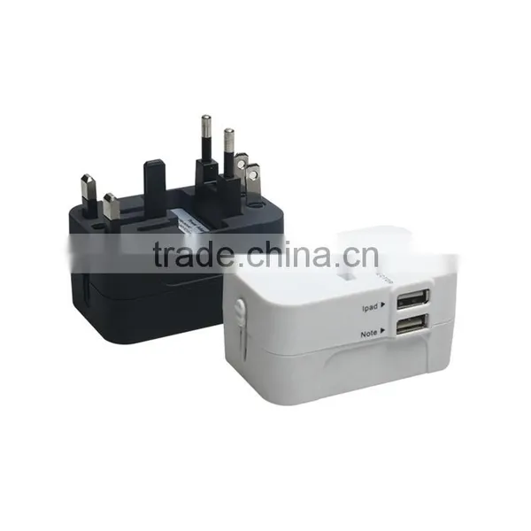 Universal Travel Power Adapter Plugs With Dual USB Travel Abroad Universal Travel Power Adapter Converter photo-4