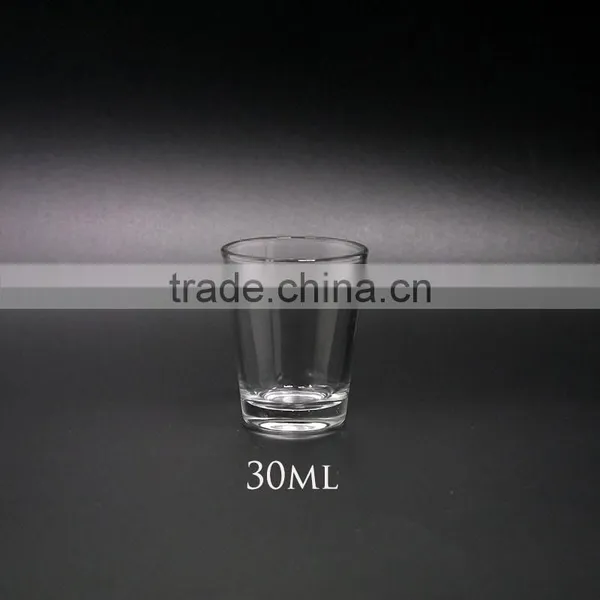 High Quality Factory Supply 30ml Shot Glass Clear/frosted/decal Logo Shot Glasses photo-3